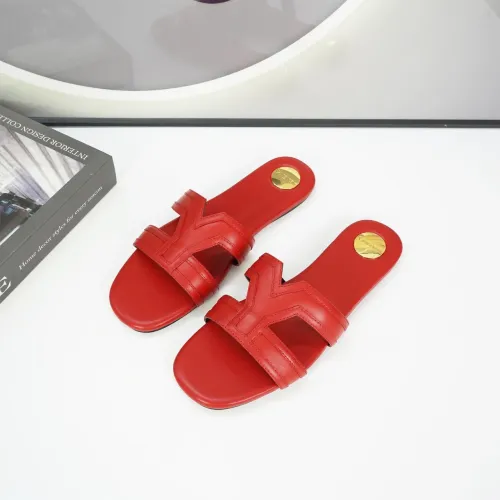 Wholesale Yves Saint Laurent YSL Slippers For Women #1432773 $96.00 USD, Wholesale Quality Replica Yves Saint Laurent YSL Slippers