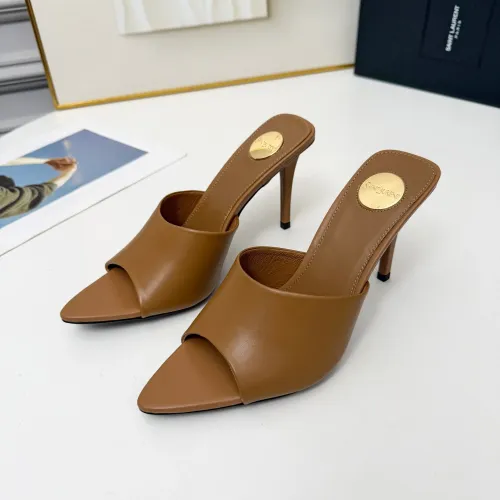 Wholesale Yves Saint Laurent YSL Slippers For Women #1432779 $88.00 USD, Wholesale Quality Replica Yves Saint Laurent YSL Slippers