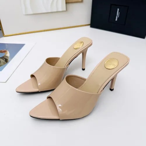 Wholesale Yves Saint Laurent YSL Slippers For Women #1432783 $88.00 USD, Wholesale Quality Replica Yves Saint Laurent YSL Slippers