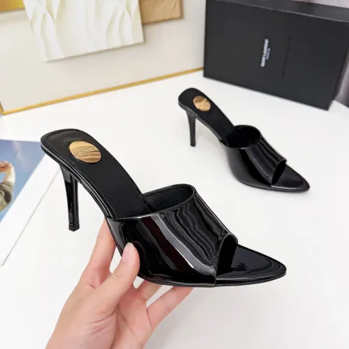 Replica Yves Saint Laurent YSL Slippers For Women #1432785 $88.00 USD for Wholesale