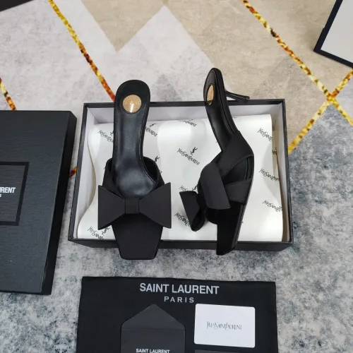 Wholesale Yves Saint Laurent YSL Slippers For Women #1432807 $112.00 USD, Wholesale Quality Replica Yves Saint Laurent YSL Slippers