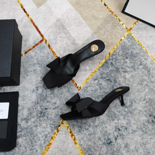 Replica Yves Saint Laurent YSL Slippers For Women #1432807 $112.00 USD for Wholesale