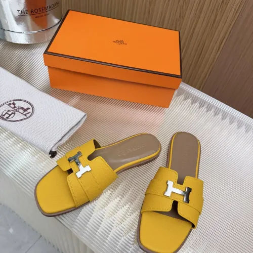 Replica Hermes Slippers For Women #1432808 $82.00 USD for Wholesale
