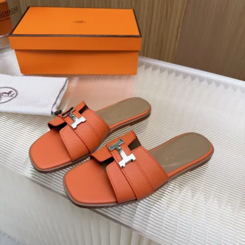Wholesale Hermes Slippers For Women #1432809 $82.00 USD, Wholesale Quality Replica Hermes Slippers
