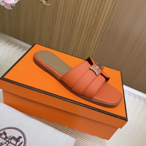 Replica Hermes Slippers For Women #1432809 $82.00 USD for Wholesale