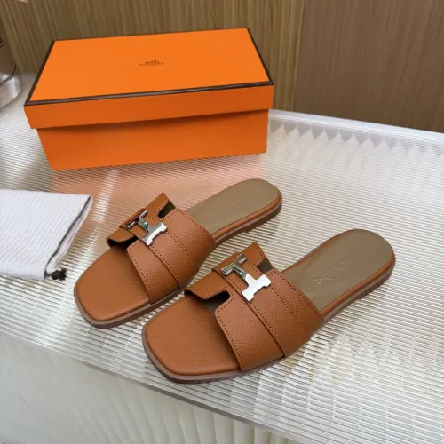 Wholesale Hermes Slippers For Women #1432810 $82.00 USD, Wholesale Quality Replica Hermes Slippers