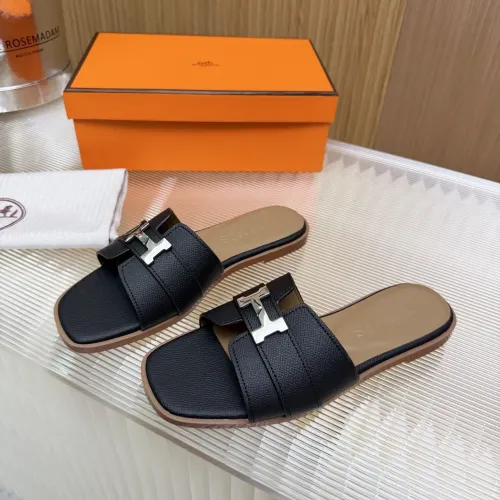 Wholesale Hermes Slippers For Women #1432812 $82.00 USD, Wholesale Quality Replica Hermes Slippers