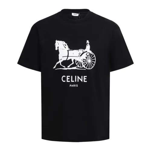 Wholesale Celine T-Shirts Short Sleeved For Unisex #1432828 $52.00 USD, Wholesale Quality Replica Celine T-Shirts