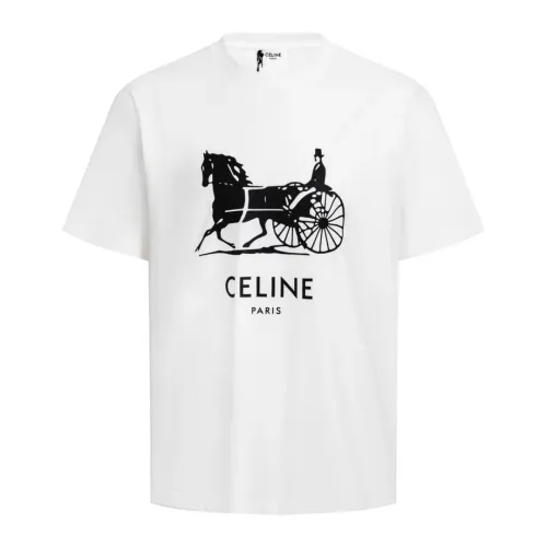 Wholesale Celine T-Shirts Short Sleeved For Unisex #1432829 $52.00 USD, Wholesale Quality Replica Celine T-Shirts