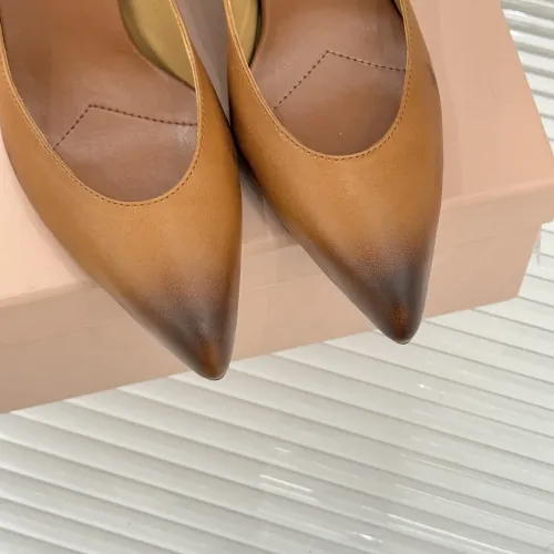 Replica MIU MIU High-Heeled Shoes For Women #1432833 $112.00 USD for Wholesale
