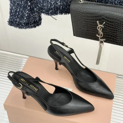 Replica MIU MIU Sandal For Women #1432841 $112.00 USD for Wholesale