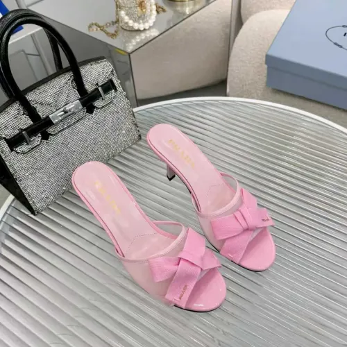 Replica Prada Slippers For Women #1432870 $80.00 USD for Wholesale