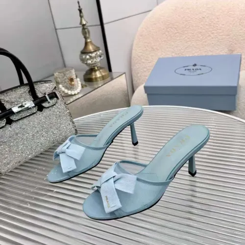 Wholesale Prada Slippers For Women #1432871 $80.00 USD, Wholesale Quality Replica Prada Slippers