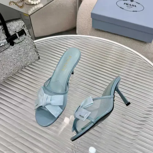 Replica Prada Slippers For Women #1432871 $80.00 USD for Wholesale