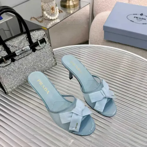 Replica Prada Slippers For Women #1432871 $80.00 USD for Wholesale
