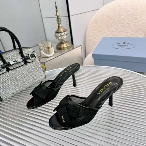 Wholesale Prada Slippers For Women #1432872 $80.00 USD, Wholesale Quality Replica Prada Slippers