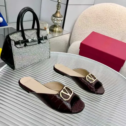 Replica Valentino Slippers For Women #1432876 $85.00 USD for Wholesale