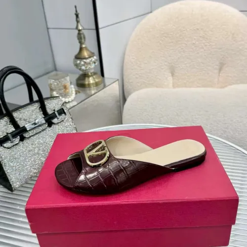 Replica Valentino Slippers For Women #1432876 $85.00 USD for Wholesale