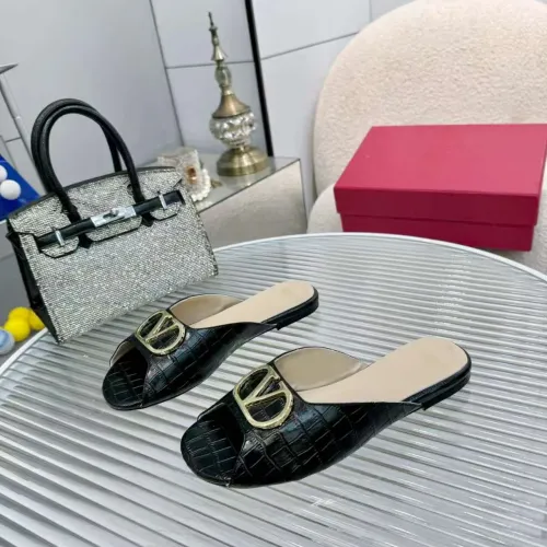 Wholesale Valentino Slippers For Women #1432877 $85.00 USD, Wholesale Quality Replica Valentino Slippers