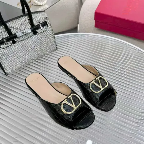 Replica Valentino Slippers For Women #1432877 $85.00 USD for Wholesale