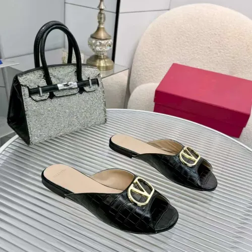 Replica Valentino Slippers For Women #1432877 $85.00 USD for Wholesale
