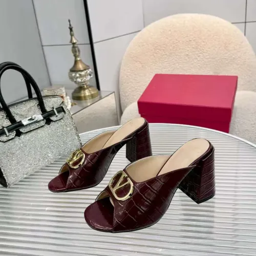 Wholesale Valentino Slippers For Women #1432881 $92.00 USD, Wholesale Quality Replica Valentino Slippers