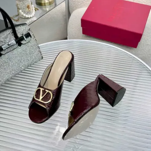Replica Valentino Slippers For Women #1432881 $92.00 USD for Wholesale