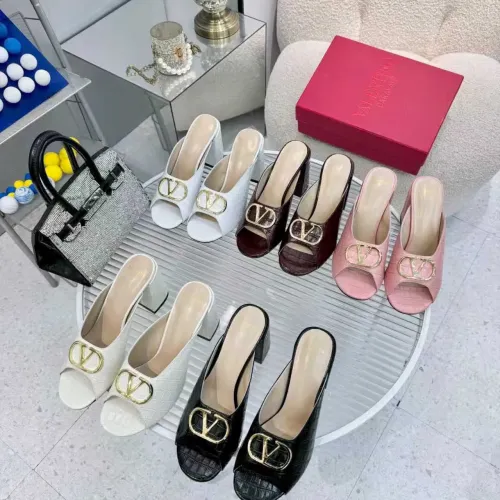 Replica Valentino Slippers For Women #1432882 $92.00 USD for Wholesale