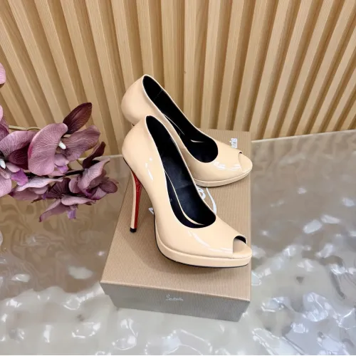 Wholesale Christian Louboutin High-heeled shoes For Women #1432938 $122.00 USD, Wholesale Quality Replica Christian Louboutin High-heeled shoes