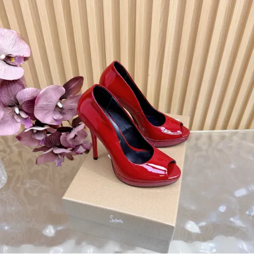 Replica Christian Louboutin High-heeled shoes For Women #1432940 $122.00 USD for Wholesale