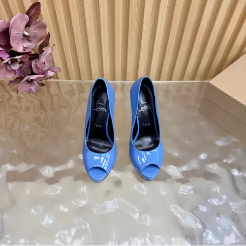 Replica Christian Louboutin High-heeled shoes For Women #1432941 $122.00 USD for Wholesale