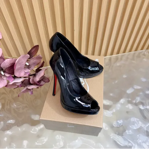 Wholesale Christian Louboutin High-heeled shoes For Women #1432942 $122.00 USD, Wholesale Quality Replica Christian Louboutin High-heeled shoes