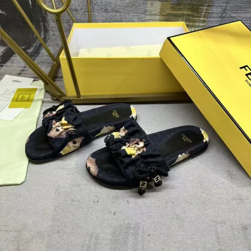 Wholesale Fendi Slippers For Women #1432953 $82.00 USD, Wholesale Quality Replica Fendi Slippers