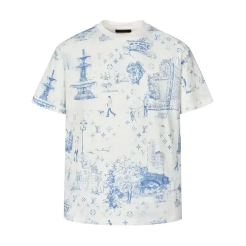 Wholesale Louis Vuitton LV T-Shirts Short Sleeved For Unisex #1432959 $56.00 USD, Wholesale Quality Replica Louis Vuitton LV T-Shirts