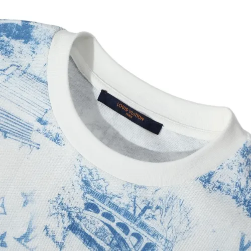 Replica Louis Vuitton LV T-Shirts Short Sleeved For Unisex #1432959 $56.00 USD for Wholesale