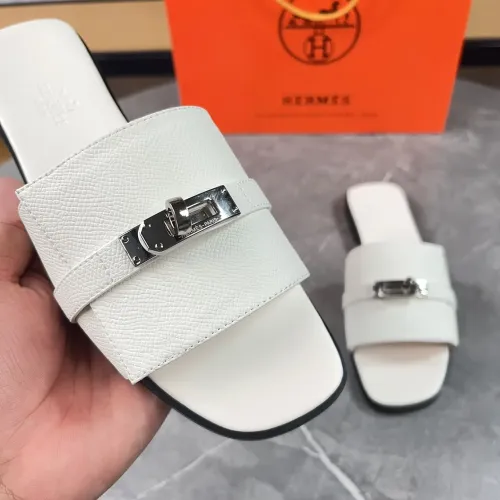 Replica Hermes Slippers For Women #1432970 $88.00 USD for Wholesale