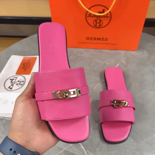 Wholesale Hermes Slippers For Women #1432971 $88.00 USD, Wholesale Quality Replica Hermes Slippers