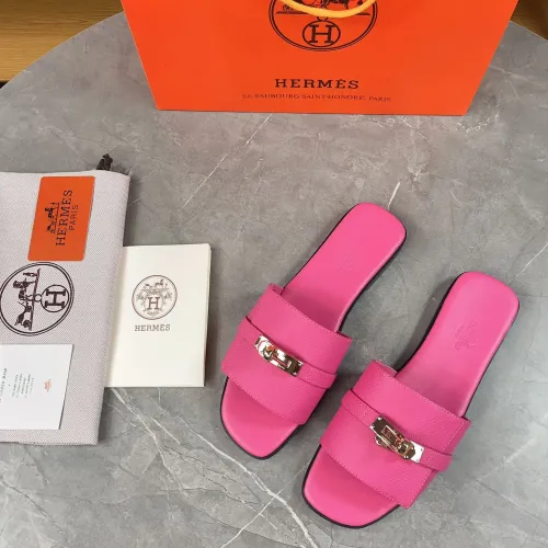 Replica Hermes Slippers For Women #1432971 $88.00 USD for Wholesale