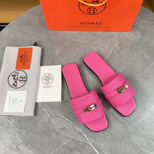 Replica Hermes Slippers For Women #1432971 $88.00 USD for Wholesale