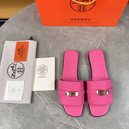 Replica Hermes Slippers For Women #1432971 $88.00 USD for Wholesale