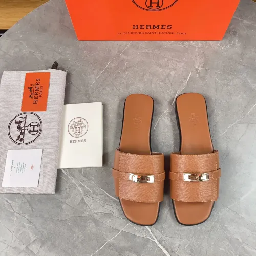 Replica Hermes Slippers For Women #1432975 $88.00 USD for Wholesale