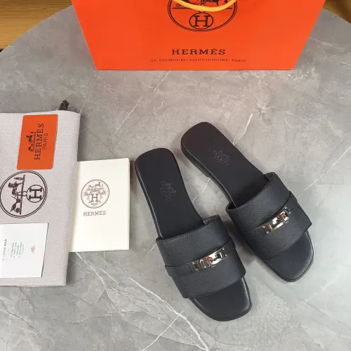 Replica Hermes Slippers For Women #1432976 $88.00 USD for Wholesale
