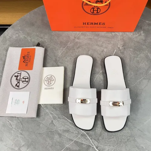 Replica Hermes Slippers For Women #1432980 $88.00 USD for Wholesale