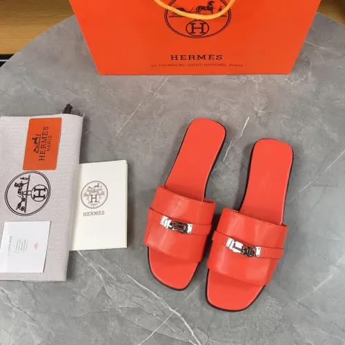 Replica Hermes Slippers For Women #1432983 $88.00 USD for Wholesale