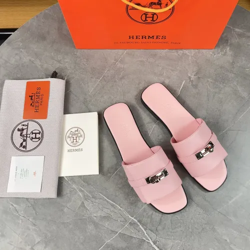 Replica Hermes Slippers For Women #1432984 $88.00 USD for Wholesale