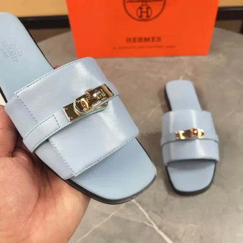 Replica Hermes Slippers For Women #1432985 $88.00 USD for Wholesale