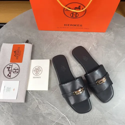 Replica Hermes Slippers For Women #1432986 $88.00 USD for Wholesale