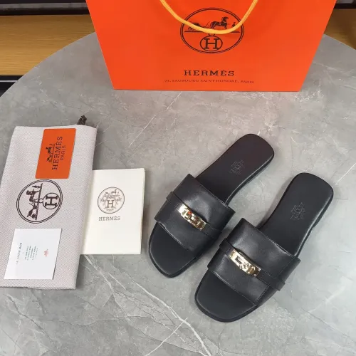 Replica Hermes Slippers For Women #1432986 $88.00 USD for Wholesale