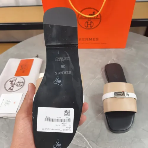 Replica Hermes Slippers For Women #1432987 $88.00 USD for Wholesale