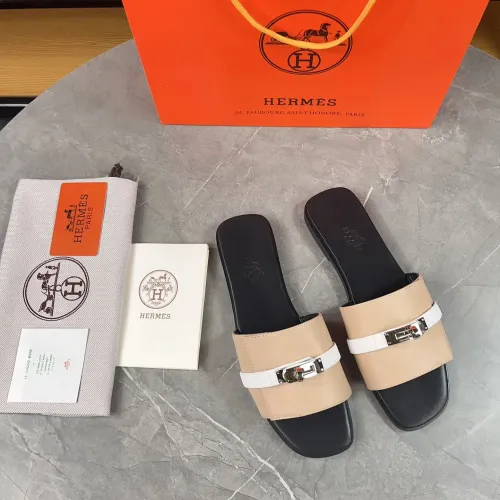 Replica Hermes Slippers For Women #1432987 $88.00 USD for Wholesale